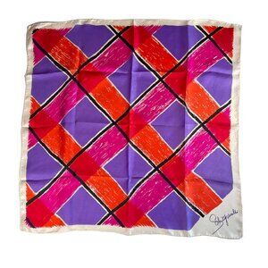 Vintage Schiaparelli Silk Scarf
